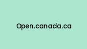 Open.canada.ca Coupon Codes