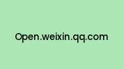 Open.weixin.qq.com Coupon Codes