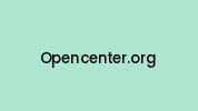 Opencenter.org Coupon Codes