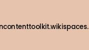 Opencontenttoolkit.wikispaces.com Coupon Codes