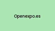 Openexpo.es Coupon Codes