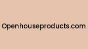 Openhouseproducts.com Coupon Codes