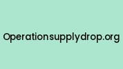 Operationsupplydrop.org Coupon Codes