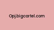 Opj.bigcartel.com Coupon Codes
