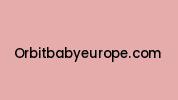 Orbitbabyeurope.com Coupon Codes