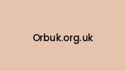 Orbuk.org.uk Coupon Codes