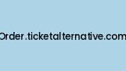 Order.ticketalternative.com Coupon Codes