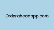 Orderaheadapp.com Coupon Codes