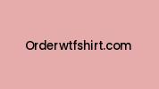 Orderwtfshirt.com Coupon Codes