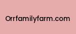 orrfamilyfarm.com Coupon Codes