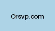 Orsvp.com Coupon Codes