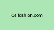 Os-fashion.com Coupon Codes