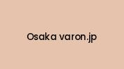 Osaka-varon.jp Coupon Codes