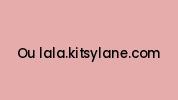 Ou-lala.kitsylane.com Coupon Codes