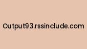 Output93.rssinclude.com Coupon Codes