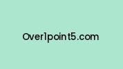 Over1point5.com Coupon Codes