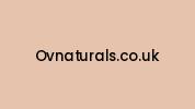Ovnaturals.co.uk Coupon Codes