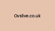 Ovslive.co.uk Coupon Codes