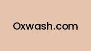 Oxwash.com Coupon Codes
