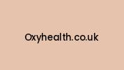 Oxyhealth.co.uk Coupon Codes