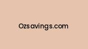 Ozsavings.com Coupon Codes