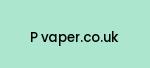 p-vaper.co.uk Coupon Codes