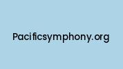 Pacificsymphony.org Coupon Codes