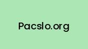 Pacslo.org Coupon Codes