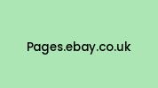 Pages.ebay.co.uk Coupon Codes
