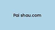Pai-shau.com Coupon Codes