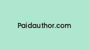 Paidauthor.com Coupon Codes
