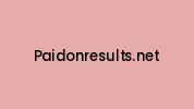 Paidonresults.net Coupon Codes