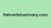 Palmettoharmony.com Coupon Codes