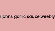 Papa-johns-garlic-sauce.weebly.com Coupon Codes