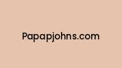 Papapjohns.com Coupon Codes