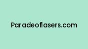 Paradeoflasers.com Coupon Codes