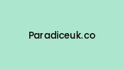 Paradiceuk.co Coupon Codes