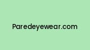 Paredeyewear.com Coupon Codes