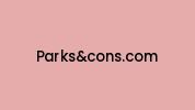 Parksandcons.com Coupon Codes