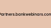 Partners.bankwebinars.com Coupon Codes