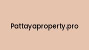 Pattayaproperty.pro Coupon Codes