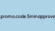 Payday.one.promo.code.5minapproval-2-2014.com Coupon Codes