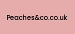 peachesandco.co.uk Coupon Codes