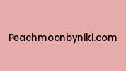 Peachmoonbyniki.com Coupon Codes