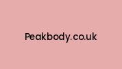 Peakbody.co.uk Coupon Codes
