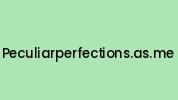 Peculiarperfections.as.me Coupon Codes