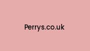 Perrys.co.uk Coupon Codes