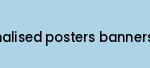 personalised-posters-banners.co.uk Coupon Codes