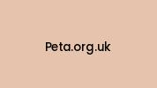 Peta.org.uk Coupon Codes
