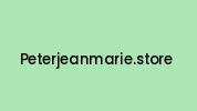 Peterjeanmarie.store Coupon Codes